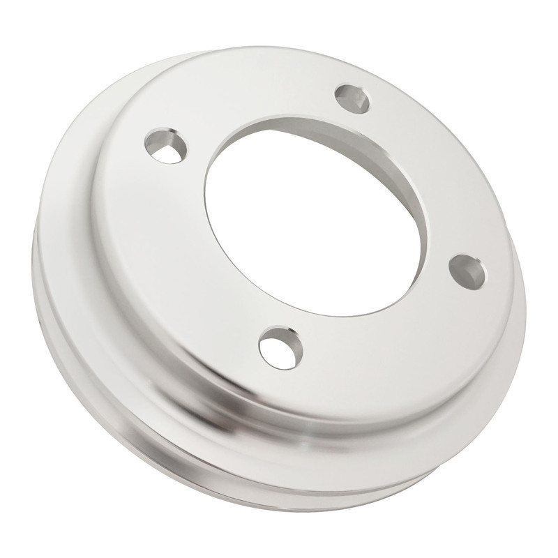 Proflow Billet Crank Pulley, For SB Ford 289/302 Short, 1-Groove, Clear Anodised