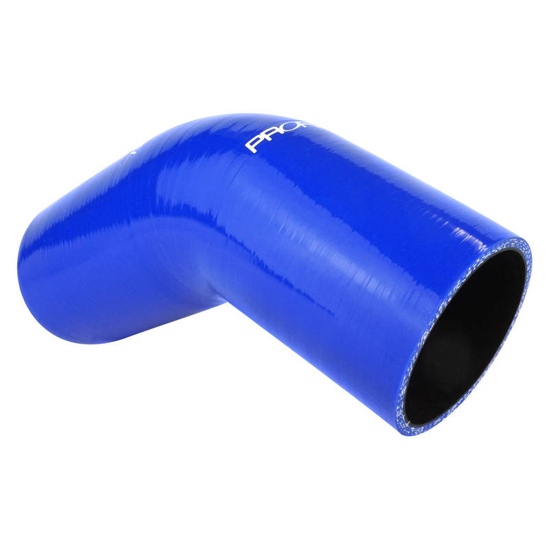 Proflow Hose Tubing Air intake, Silicone, Coupler, 2.75in. 45 Degree Elbow, Blue