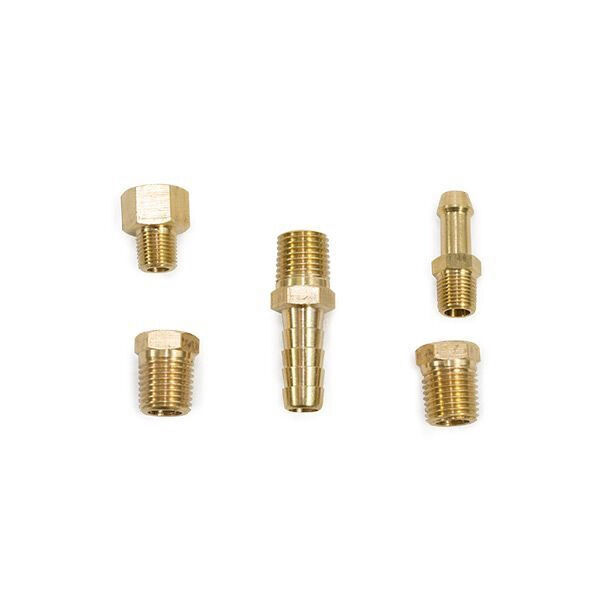 Proflow Fuel Pump, Mechanical, Brass Fuel Line Fitting Kit Diagram Image