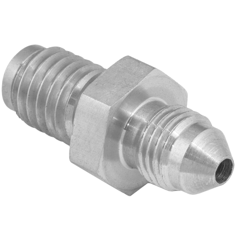 Proflow Stainless Brake Adaptor Male Inverted Flare -04AN to 7/16 x 20