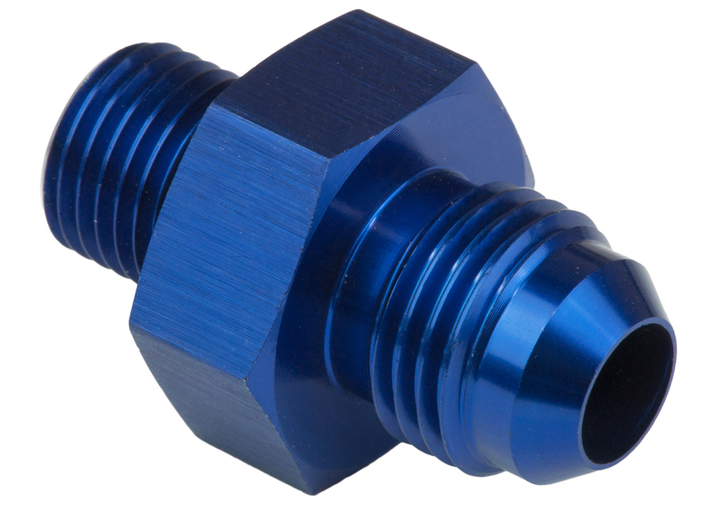 Proflow Fitting Adaptor Male 12mm x 1.25mm To Fitting Adaptor Male -08AN, Blue