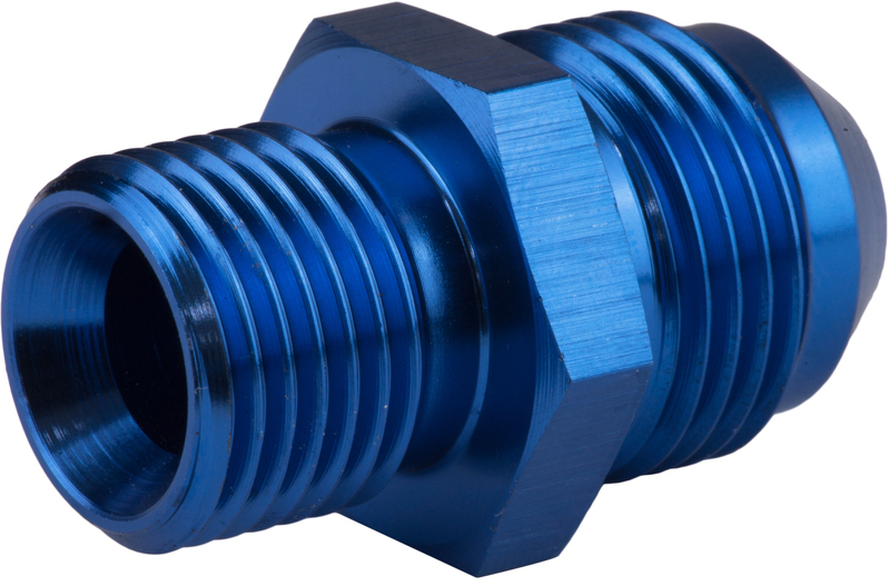 Proflow Fitting Adaptor Male 16mm x 1.50mm To Fitting Adaptor Male -12AN, Blue
