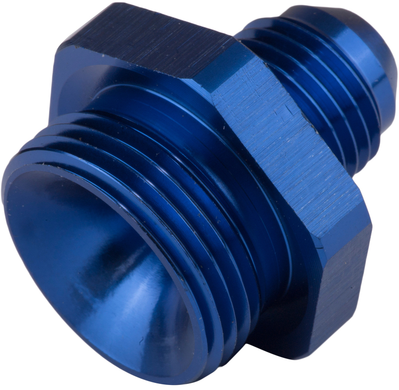 Proflow Fitting Adaptor Male 22mm x 1.50mm To Fitting Adaptor Male -12AN, Blue