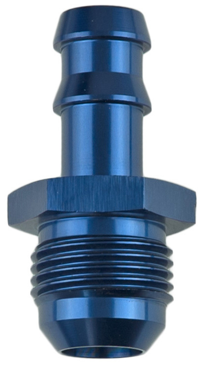 Proflow 8mm Fitting Male Barb To -06AN Adaptor, Blue
