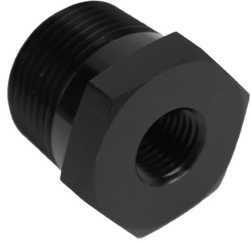 Proflow Fitting NPT Pipe Reducer 1/2in. To 1/4in., Black