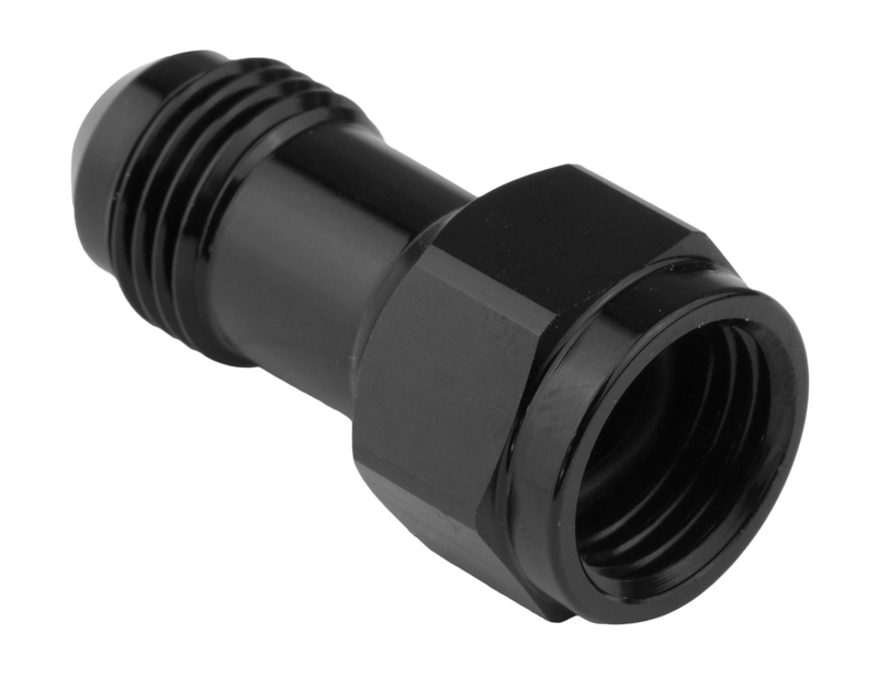 Proflow Female Extension Adaptor -10AN To Male -10AN, Black
