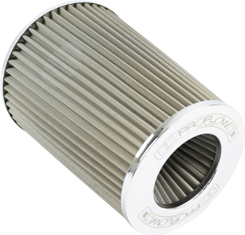 Proflow Air Filter Pod Style Stainless Steel 190mm High 63.5mm (2-1/2in. ) Neck
