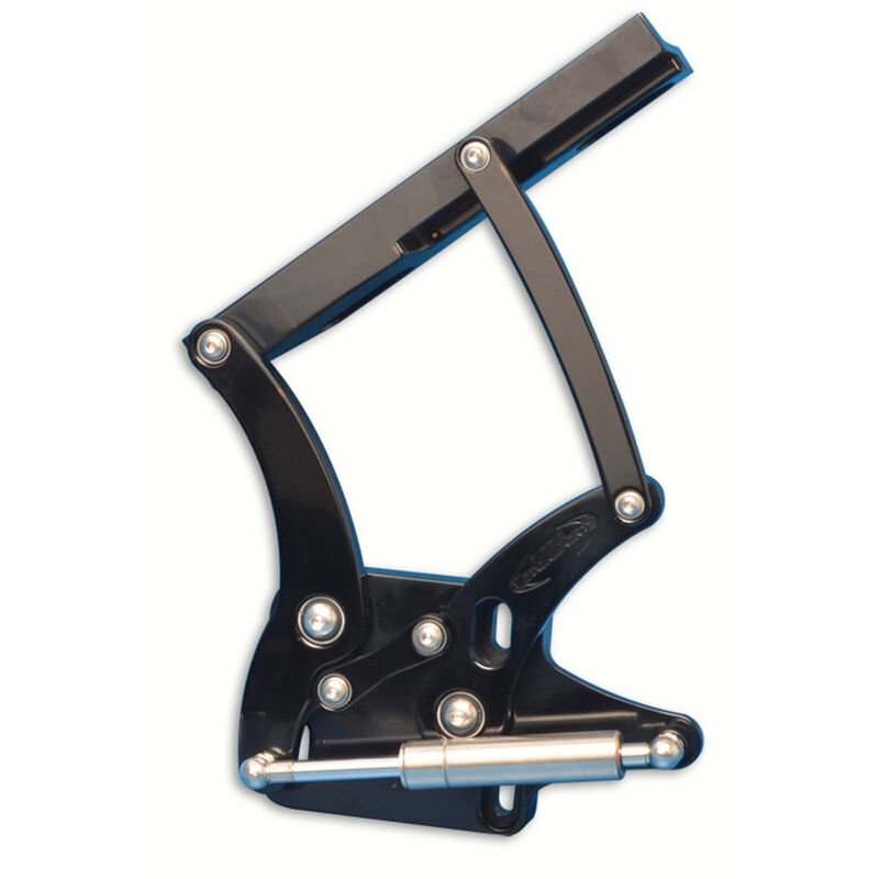 Mustang Bonnet Hinge Billet Aluminium 67-69 Black Set