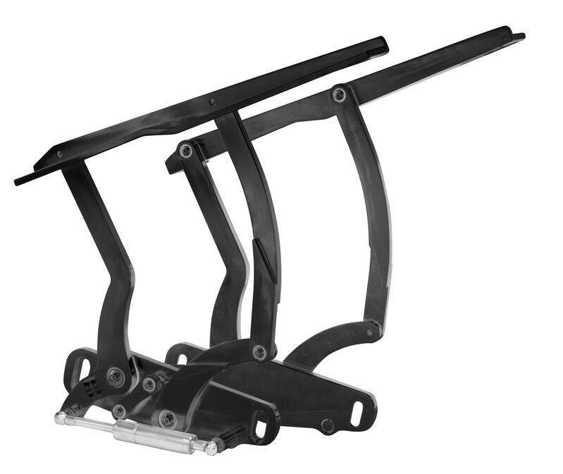 Camaro Bonnet Hinge Billet Aluminium 70-81 Black Set