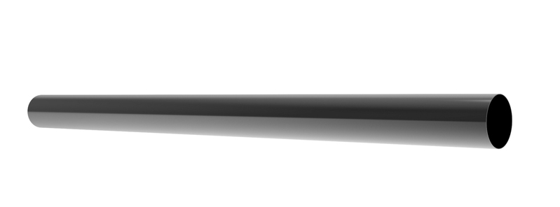 Proflow Exhaust Tubing, Straight, 3.00 in. Diameter, 5 ft. Length, 16-Gauge, Steel, Each