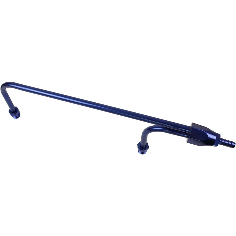 Holley Vac Sec Anodised Fuel Rail 8-21/32'' Length Blue