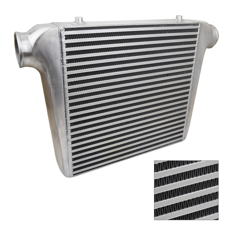 Intercooler Bar & Plate 400 x 400 x 76mm 3" Outlets