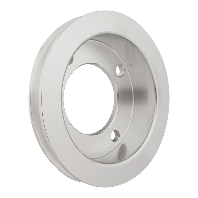 Proflow Billet Crank Pulley, For SB Ford 289/302 Short, 1-Groove, Clear Anodised