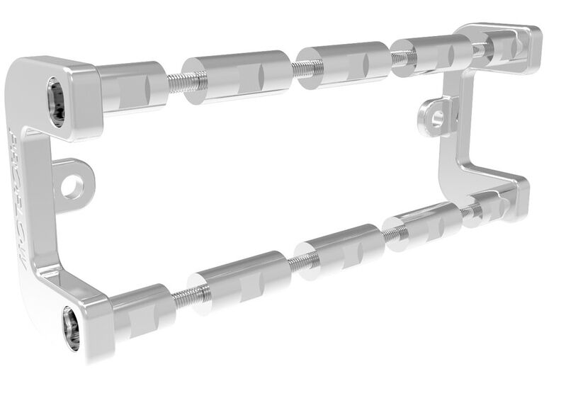 GM LS Coil Relocation Bracket Kit Polished Each