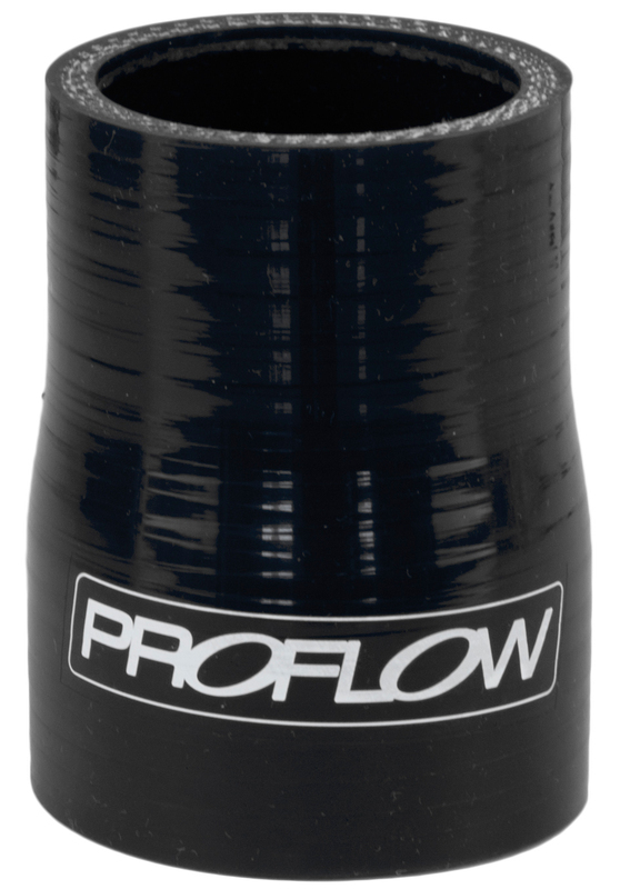 Proflow Hose Tubing Air intake, Silicone, Reducer, 3.50in. - 3.75in. Straight, Black