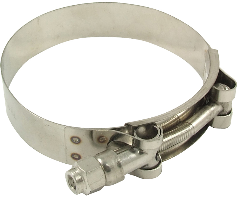 Proflow T-Bolt Hose Clamp, Stainless Steel 3.50in. 95-103mm