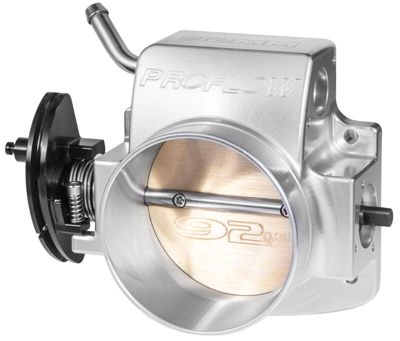 GM Holden Commodore LS1 LS2 92mm Throttle Body Bolt On Mechanical Silver