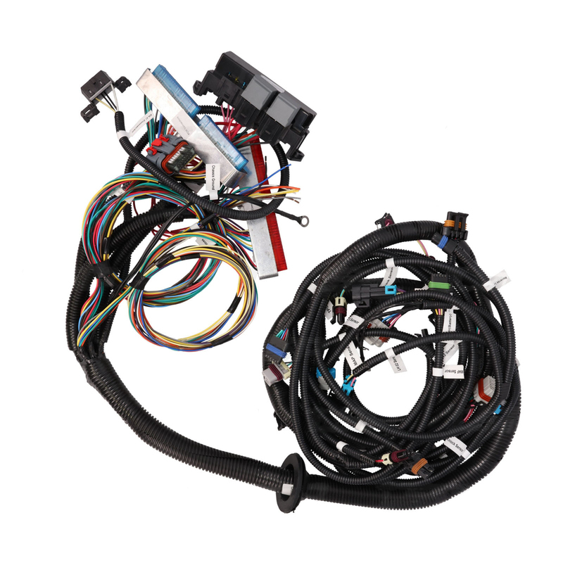 Proflow Wiring Harness, LS, T56 Manual Transmission, Drive-By-Wire, 3-pin MAFS, LS1 O2 Sensors, EV1 Injectors, Each