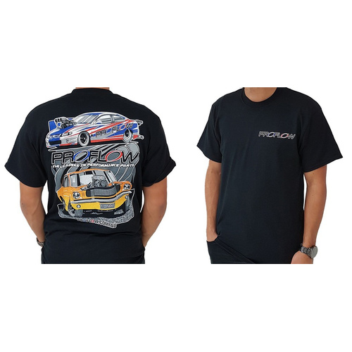 Proflow T-Shirt, Black, Cotton, Kids