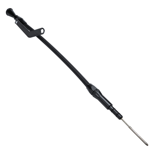 Proflow Billet Engine Dipstick, Braided, For Holden V8 Commodore VN Engine, Black Anodised