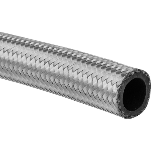 Proflow Stainless Braided Hose -04AN 1 Metre Length