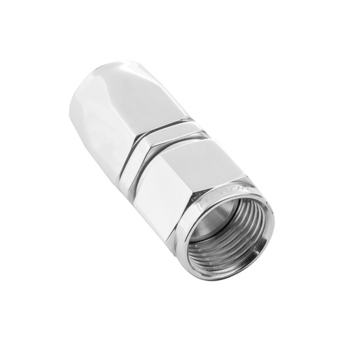 Proflow Straight Hose End -08AN Hose to Female, Polished