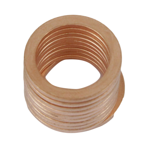 Proflow Copper Washer 12mm, 10 Pack