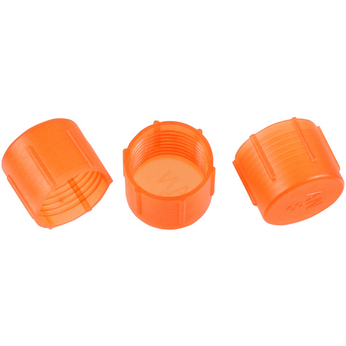 Proflow Plastic Hose Cap Female -03AN, Qty 10