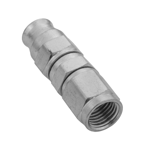 Proflow Steel Straight Hose End Hose End -04AN For PTFE
