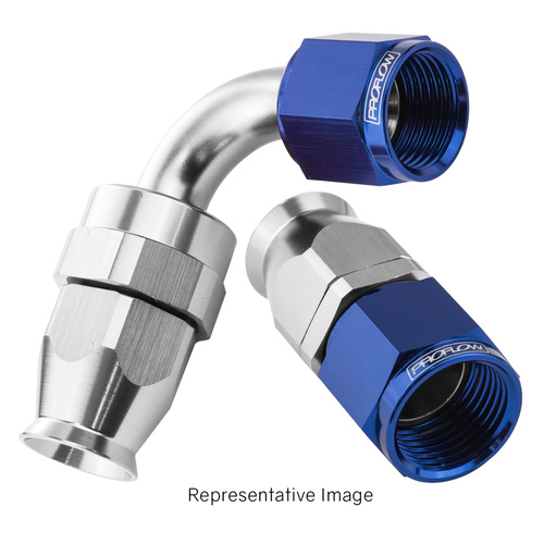 Proflow ALLOY 180 DEG HOSE END SUIT -04 PTFE HOSE