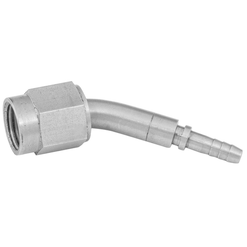Proflow Stainless Steel 45 Degree -03AN Hose End Crimp Style