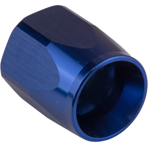 Proflow Replacement Hose End Socket Nut -10AN, Aluminium, Blue