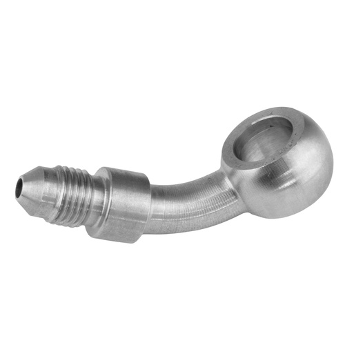 Proflow Stainless Steel 45 Degree Banjo Brake Hose End 11.2mm (7/16'') To -03AN Male