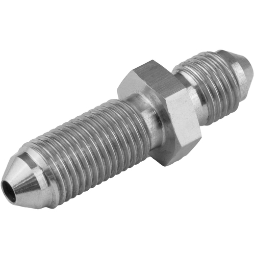 Proflow Stainless Steel Hose End Straight -03AN Bulkhead