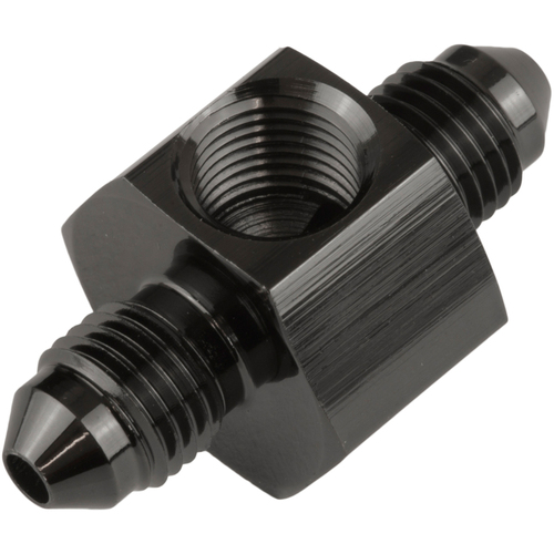 Proflow BLACK -03 AN FLARE UNION WITH 1/8” NPT PORT