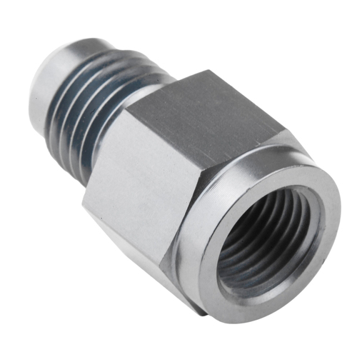Proflow Female Adaptor 1/8in. NPT Straight To Male -03AN, Silver