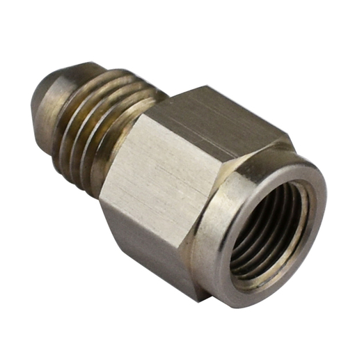 Proflow Female Adaptor 1/8in. NPT Straight To Male -03AN, Stainless