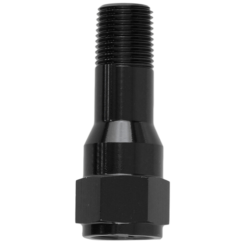 Proflow Male Extension Adaptor 1/8in. NPT To Female 1/8in, Black