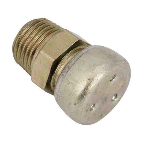 Proflow Diff Housing Breather / Vent, 1/8in. NPT, Universal Tank Breather, Crimped Cap Style
