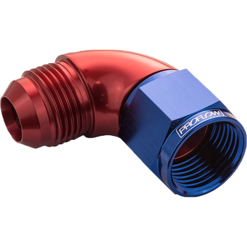 Proflow 90 Degree Full Flow Adaptor Male To Female -06AN