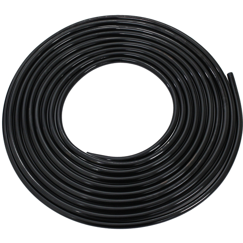 Proflow Aluminium Fuel Line Hard Tube 3/8in., Black, 25Ft Coil