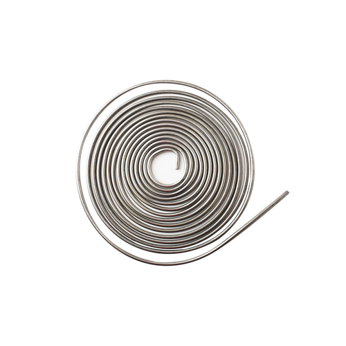 Proflow Stainless Steel 3/8in. Fuel/Vacuum Line Tube, 20Ft Coil