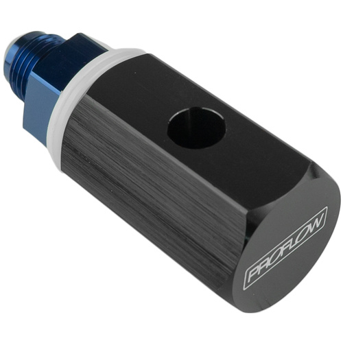 Proflow Roll Over Valve, Aluminium, Black Anodised, -6 AN, Female