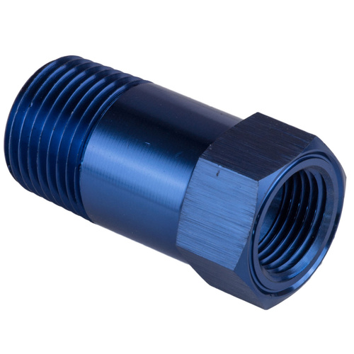 Proflow Fitting, Aluminium Temperature Adaptor 3/8in. NPT To 5/8in. - 18 Female