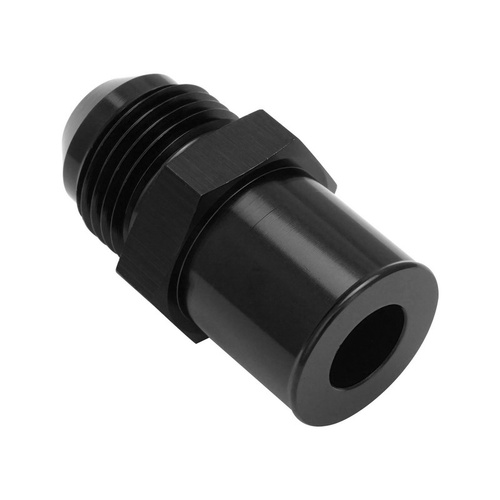 Proflow Valve Cover Breather Adaptor, For Ford Falcon Barra XR6, BA-FG 6 Cyl, Rear AN8, Black