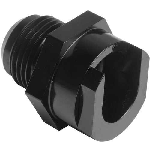 Proflow Heater Core Adaptor 5/8in. Pipe To -10AN, Black