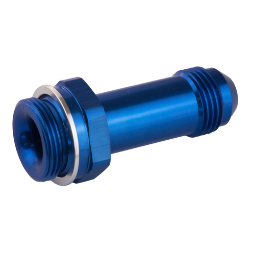 Proflow Fitting Inlet Fuel Adaptor Male Holley Fuel Bowl 7/8 x 20 -08AN 2in., Blue