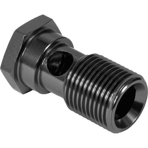 Proflow Fitting, Banjo Bolt 9/16 x 24 Thread, Black