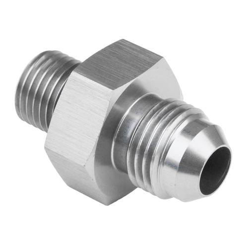 Proflow Fitting Adaptor Male M12 x 1.25mm To Fitting Adaptor Male -04AN, Silver