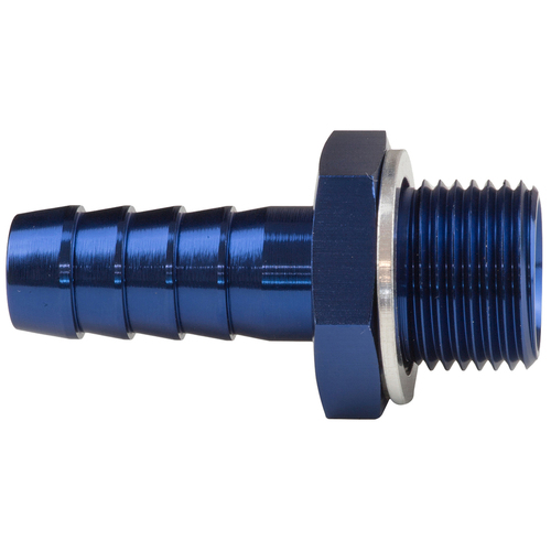 Proflow Fitting Adaptor Male M12 x 1.50mm To 3/8in. Barb, Blue